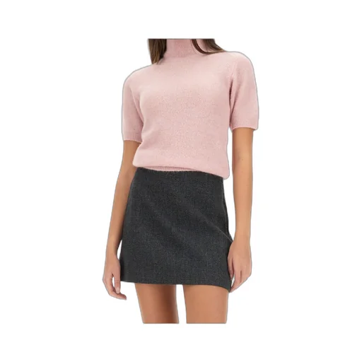 A.P.C. High-Neck Short-Sleeved Jumper