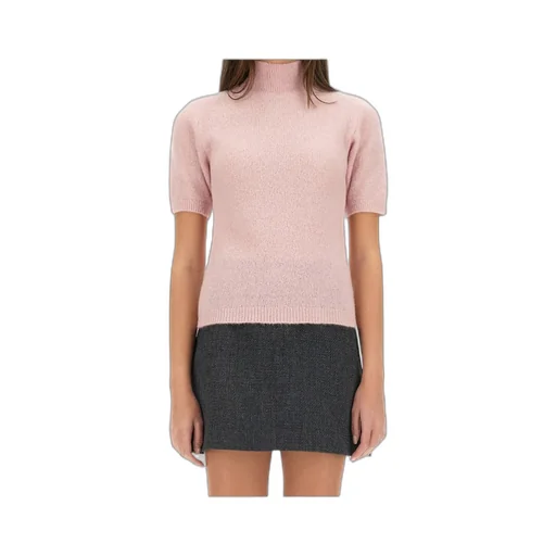 A.P.C. High-Neck Short-Sleeved Jumper