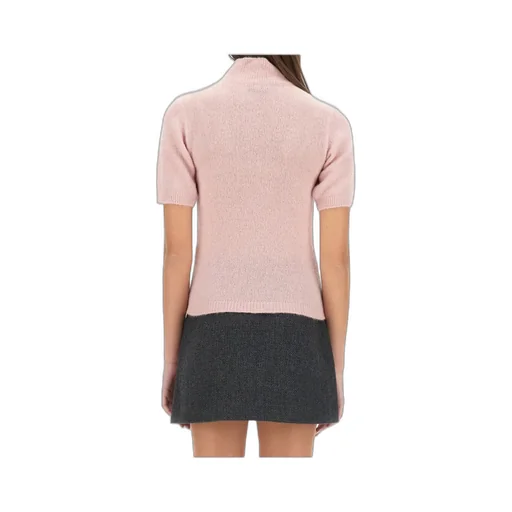 A.P.C. High-Neck Short-Sleeved Jumper
