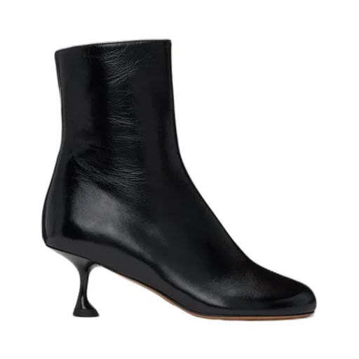 Round-Head Short Boots
