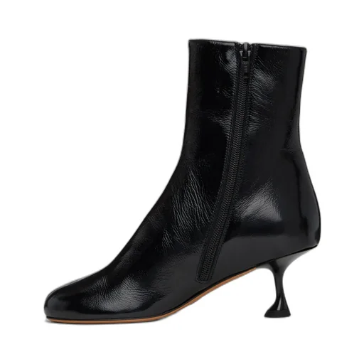 Round-Head Short Boots