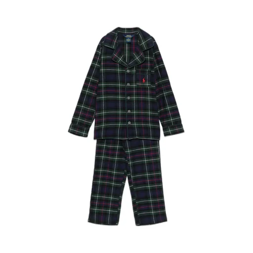 Plaid Pajamas Two-Piece