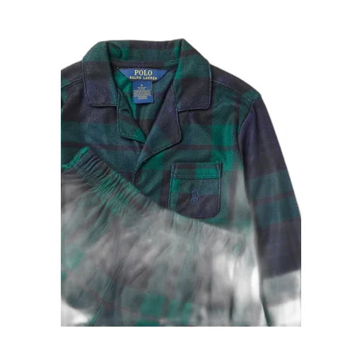 Logo Checked Pajamas And Pajamas Two-Piece Package