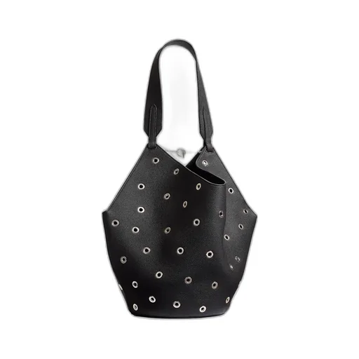 Khaite Small Lotus Eyelet Detailed Tote Bag