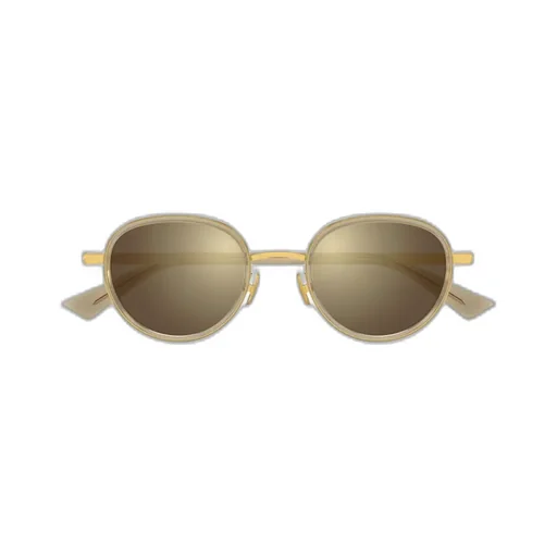 Bottega Veneta Eyewear Oval Frame Sunglasses