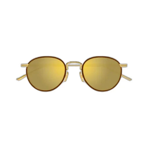 Bottega Veneta Eyewear Round Frame Sunglasses