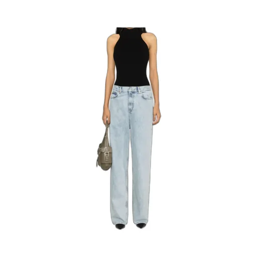 Low-Rise Straight-Leg Jeans