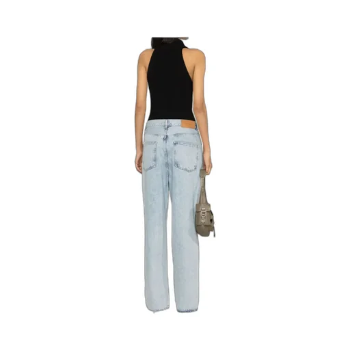 Low-Rise Straight-Leg Jeans