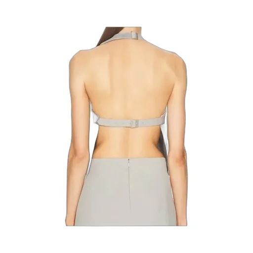 Backless Halterneck Top