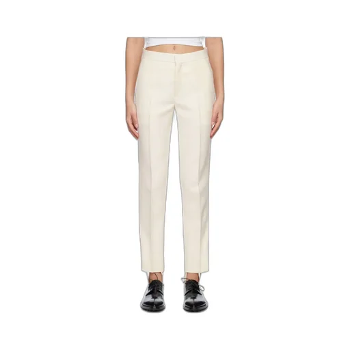 Pleated Zipper Casual Pants