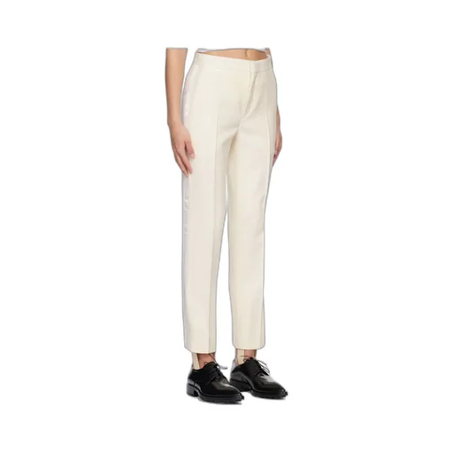 Pleated Zipper Casual Pants