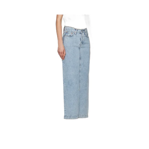 Non-Elastic Denim Skirt