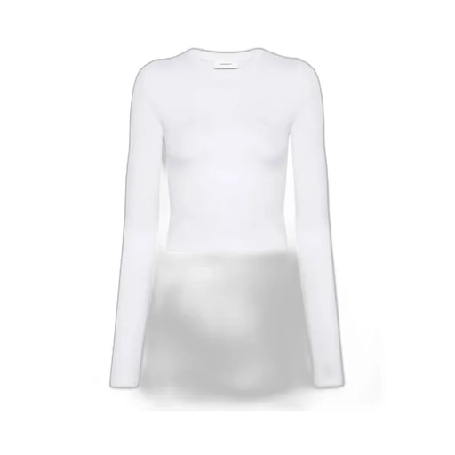 Crew Neck Stretch-Jersey T-Shirt