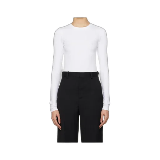 Crew Neck Stretch-Jersey T-Shirt