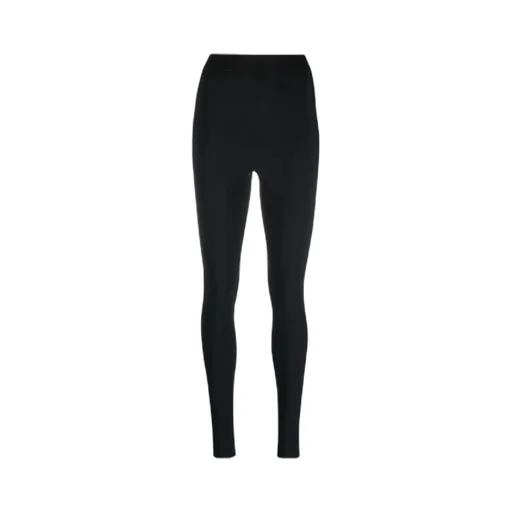 High Waisted Back Slit Casual Pants