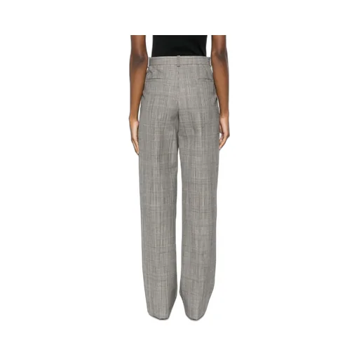 Print Straight-Leg Trousers