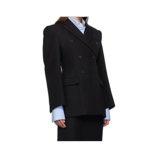Contour Double-Breasted Blazer