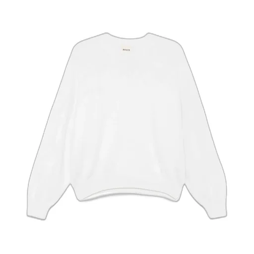 Khaite Crewneck Drop Shoulder Jumper