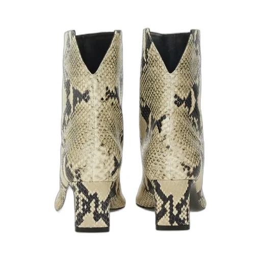 Khaite Embossed Pointed Toe Boots