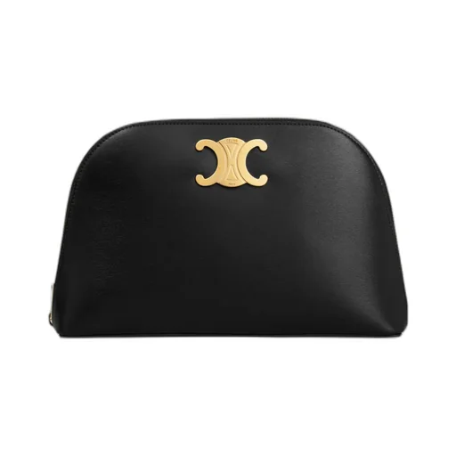 Pouch Triomphe In Shiny Calfskin