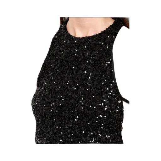Round Neck Sleeveless Dress