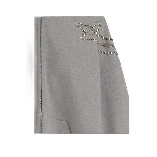 We11Done Embellished Zipped Hoodie