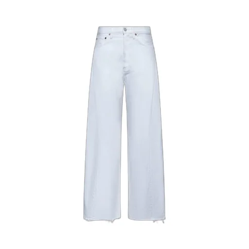 Agolde High Waisted Wide Leg Jeans