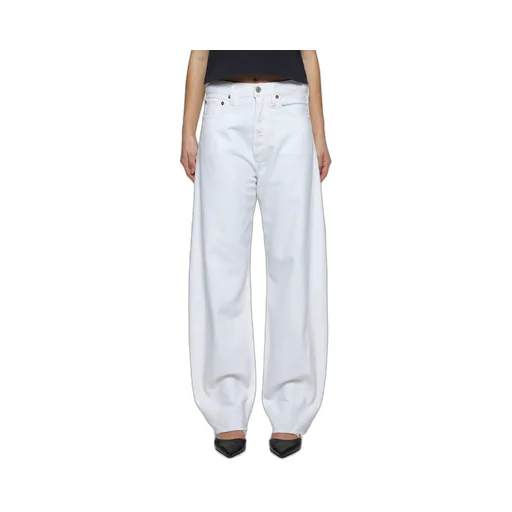 Agolde High Waisted Wide Leg Jeans