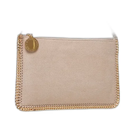Stella Mccartney Falabella Logo Charmed Shoulder Bag