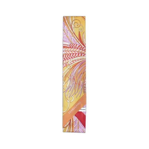 Pattern Silk Scarf