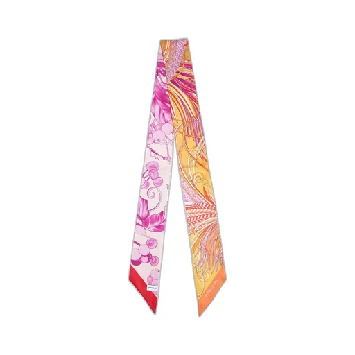 Pattern Silk Scarf