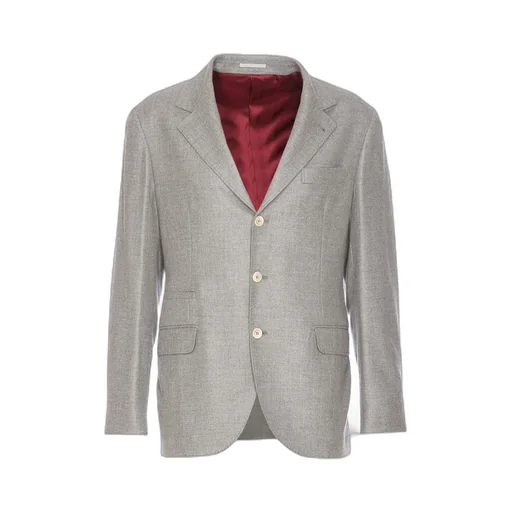 Brunello Cucinelli Single-Breasted Tailored Blazer