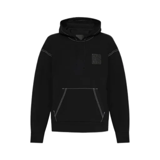 Givenchy Logo Embroidered Drawstring Sweater