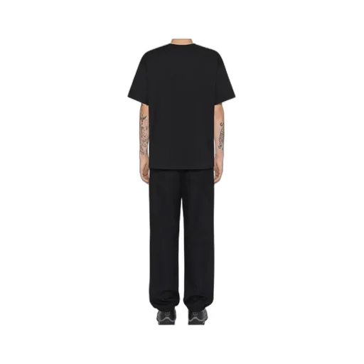 Givenchy Slogan Embroidered Crewneck T-Shirt