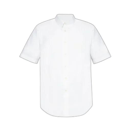 Givenchy Collared Short-Sleeve Shirt