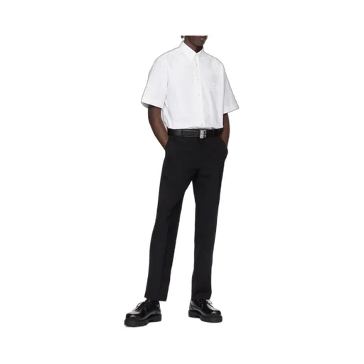 Givenchy Collared Short-Sleeve Shirt