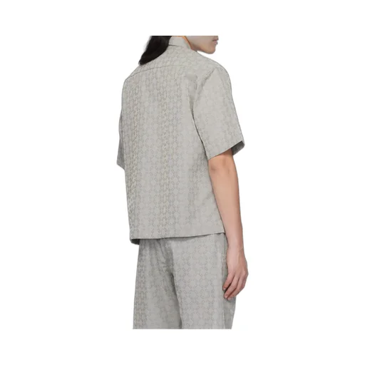 Givenchy Monogram 72 Jacquard Zipped Shirt