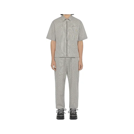 Givenchy Monogram 72 Jacquard Zipped Shirt