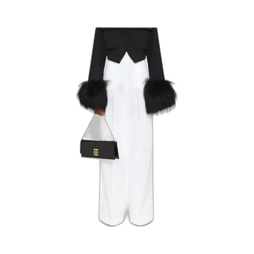 Givenchy 4G Embroidered Pleated Pants