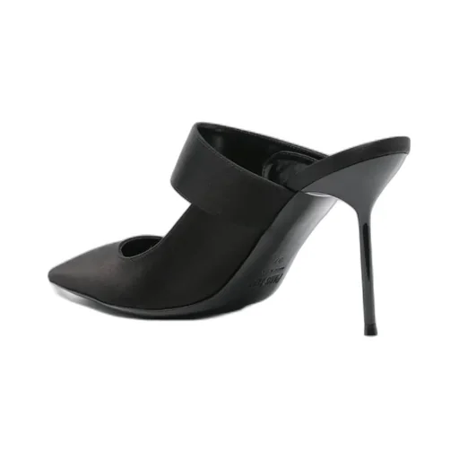 90Mm Satin Mules