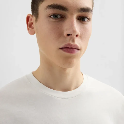 Lightweight Cotton Crew-Neck T-Shirt