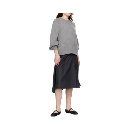 Paris Texas Sveva Plisse Buckle Ballet Flats
