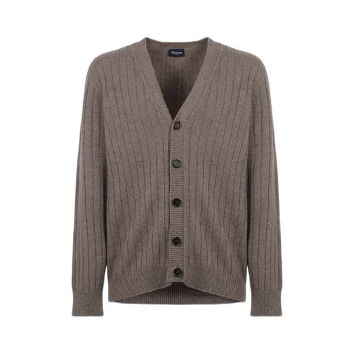 Drumohr Wool Blend Knit Cardigan