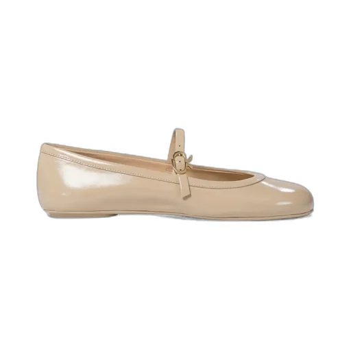 Round-Head Flat Shoes