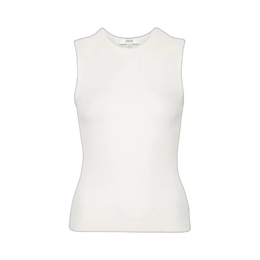 Agolde Binx Sleeveless Ribbed Tank Top