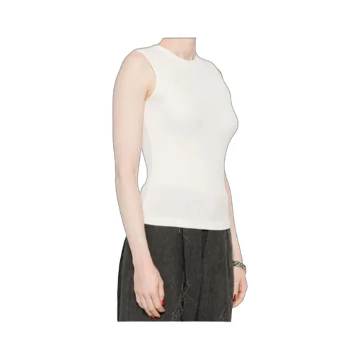 Agolde Binx Sleeveless Ribbed Tank Top