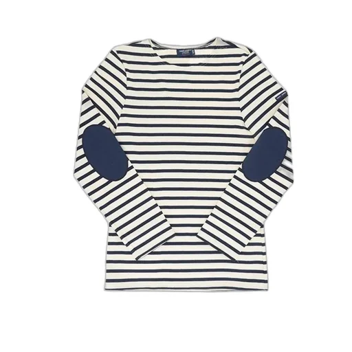 Round-Neck Striped T-Shirt
