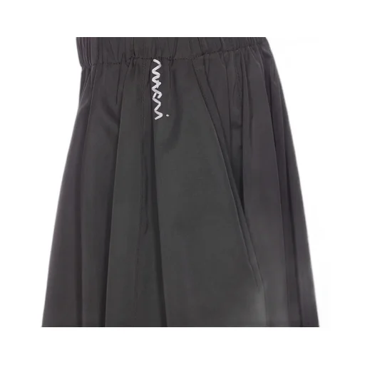 Marni Logo Embroidered High Waist Skirt