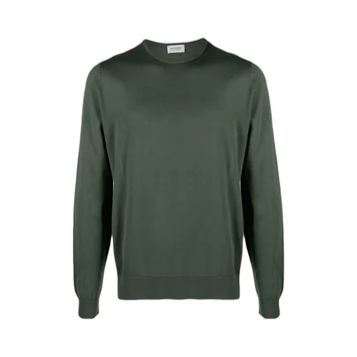 Fine-Knit Cotton Jumper