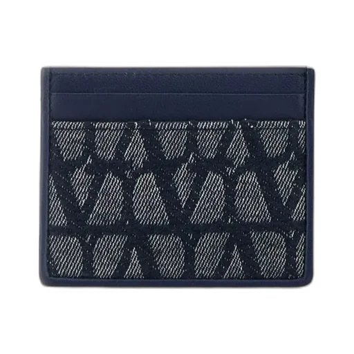 Valentino Logo Printed Card Case
